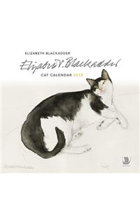 Elizabeth Blackadder Cat Calendar 2018