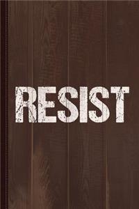 Resist Journal Notebook
