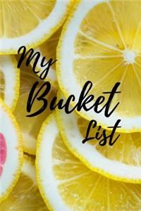 My Bucket List