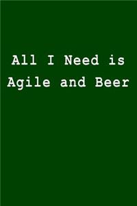 All I Need Is Agile and Beer