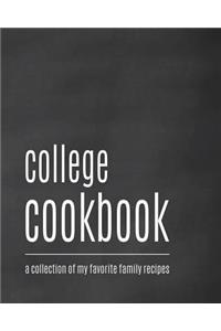College Cookbook - A Collection of My Favorite Family Recipes