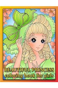 Beautiful Princess Coloring Book for Girls