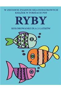 Kolorowanki dla 2-latków (Ryby)