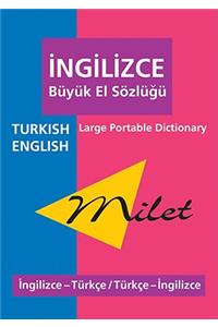 Milet Large Portable Dictionary (English-Turkish & Turkish-English)