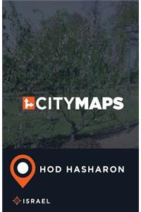 City Maps Hod HaSharon Israel