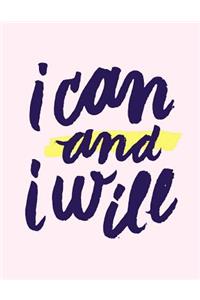 I Can and I Will