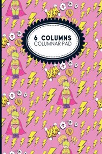 6 Columns Columnar Pad