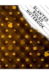Slanted Ruled Notebook
