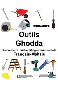Français-Maltais Outils Dictionnaire illustré bilingue pour enfants
