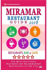 Miramar Restaurant Guide 2018