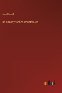 altassyrisches Rechtsbuch