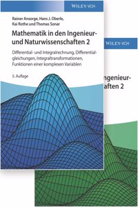 Mathematik in den Ingenieur- und Naturwissenschaften, Lehrbuch plus Aufgaben und Losungen im Set