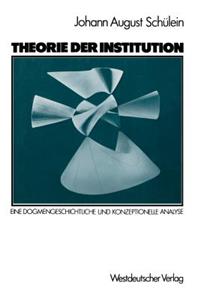 Theorie der Institution