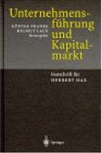 Unternehmensfuhrung Und Kapitalmarkt