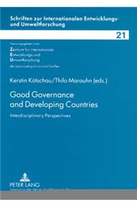 Good Governance and Developing Countries