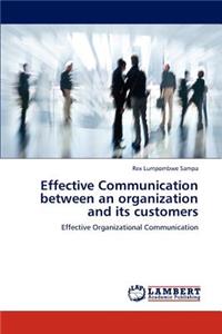 Effective Communication Between an Organization and Its Customers