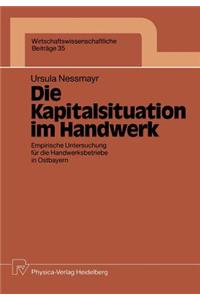 Die Kapitalsituation im Handwerk