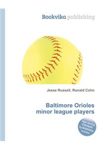 Baltimore Orioles Minor League Players