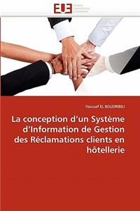 conception d''un système d''information de gestion des réclamations clients en hôtellerie