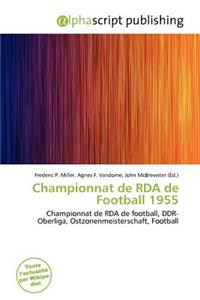 Championnat de RDA de Football 1955