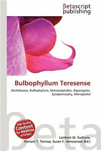 Bulbophyllum Teresense