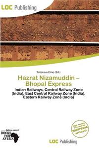Hazrat Nizamuddin - Bhopal Express