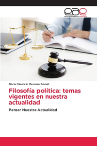 Filosofía política