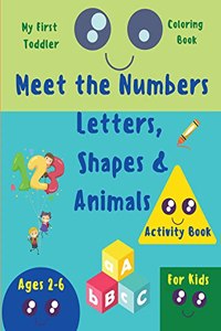 My First Toddler Coloring Book