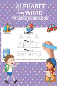 Alphabet And Word Tracing Workbook