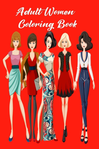 Adult Women Coloring Book