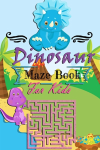Dinosaur Maze Book For Kids
