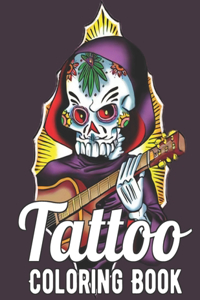 Tattoo Coloring Book