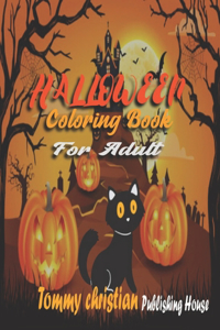 Halloween Coloring Book for Adult