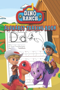 Dino Ranch Alphabet Tracing Book