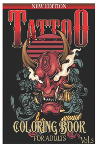 Tattoo Coloring Book for Adults