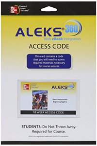 Aleks 360 Access Card 18 Weeks for Beginning Algebra