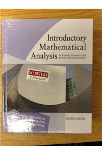 Intro Mathematical Analy& Studt Solutns Manl