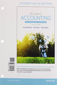 Horngren's Accounting, the Financial Chapters, Student Value Edition Plus Mylab Accounting with Pearson Etext -- Access Card Package