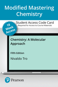 Modified Mastering Chemistry with Pearson Etext -- Access Card -- For Chemistry