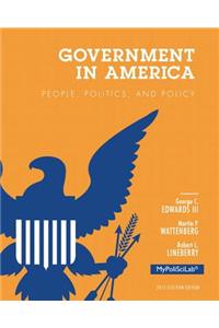NEW MyLab Political Science without Pearson eText -- Standalone Access Card -- for Government in America