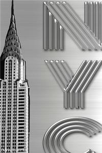Iconic Chrysler Building New York City Sir Michael Artist Drawing Writing journal