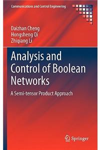 Analysis and Control of Boolean Networks