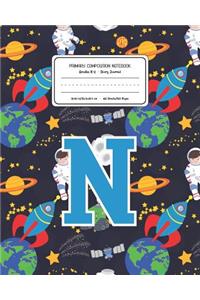 Primary Composition Notebook Grades K-2 Story Journal N