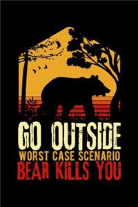 Go Outside Worst Case Scenario Bear Kills You