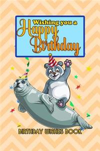 Birthday Wishes Book