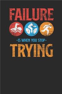 Failure Is When You Stop Trying