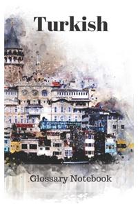 Turkish Glossary Notebook
