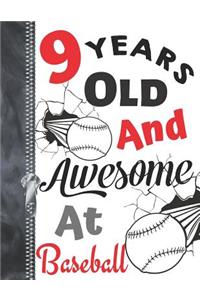 9 Years Old and Awesome at Baseball