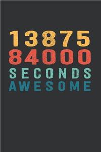 1 387 584 000 Seconds Awesome