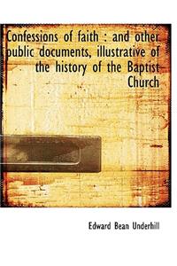 Confessions of Faith